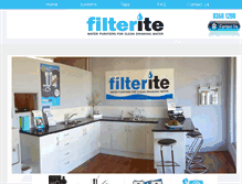 Tablet Screenshot of filterite.com.au